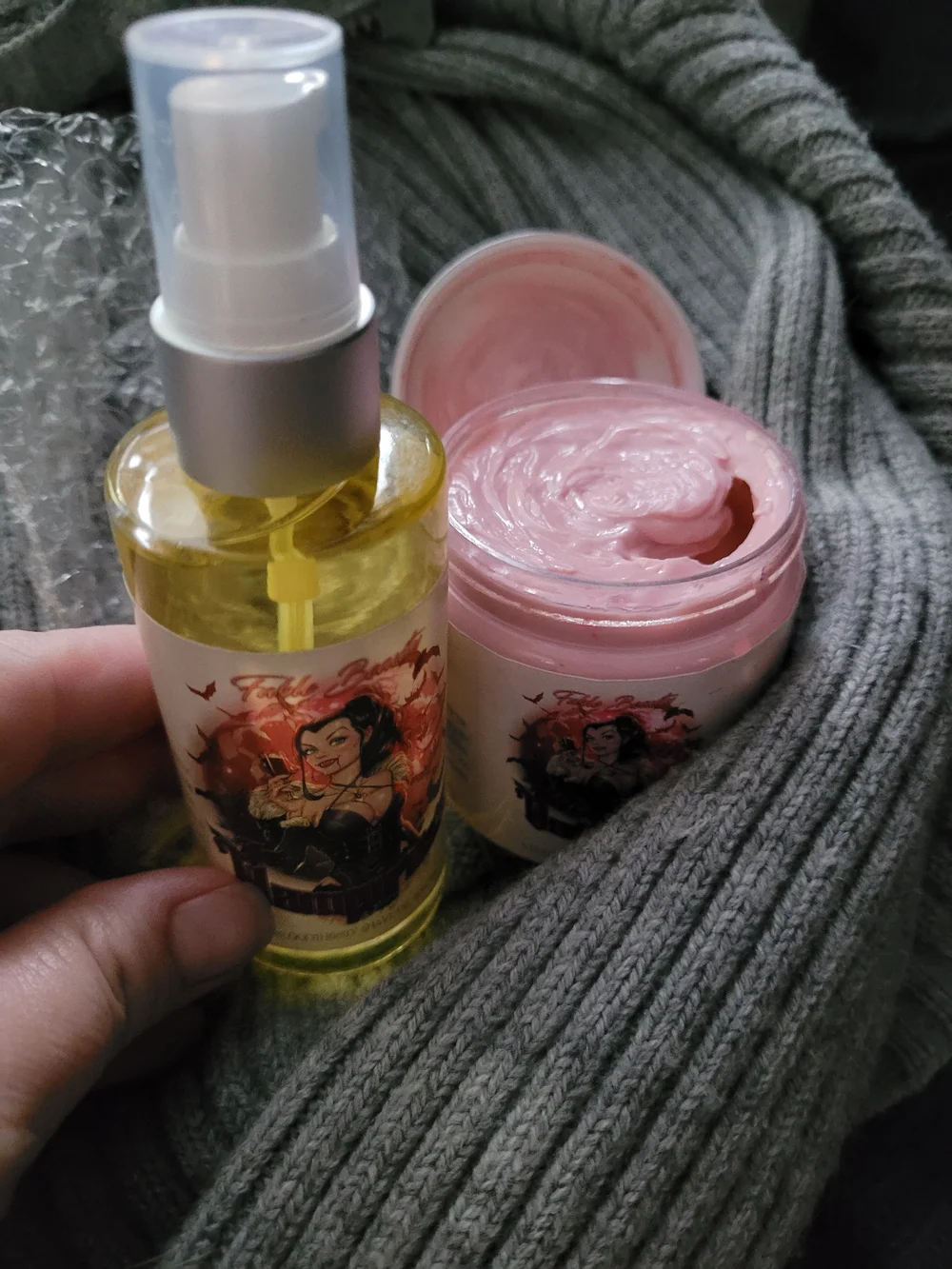 Vampiress Shave Oil & Body Butter Set - Pink